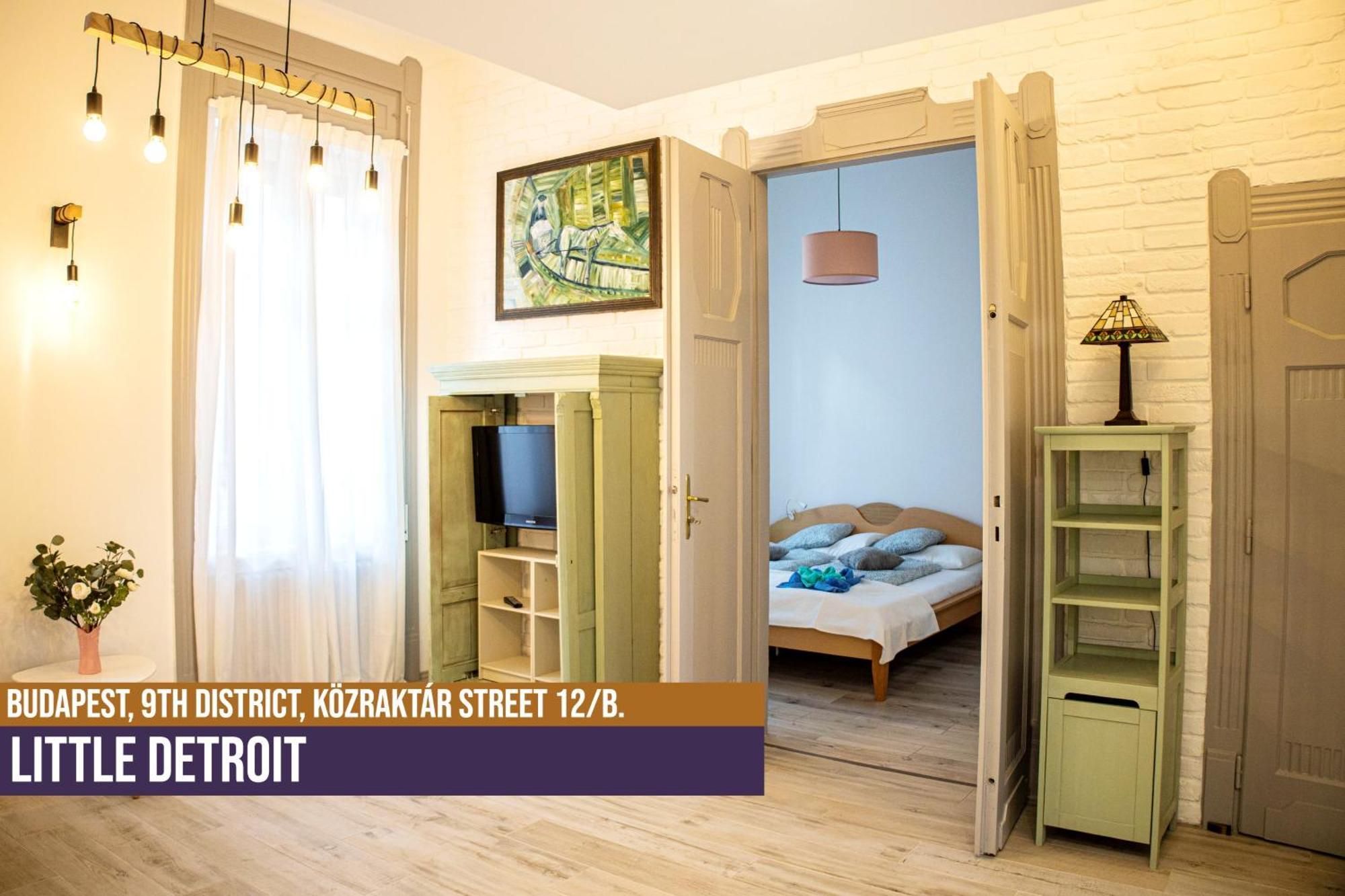 Little Americas Detroit Apartment Будапеща Екстериор снимка